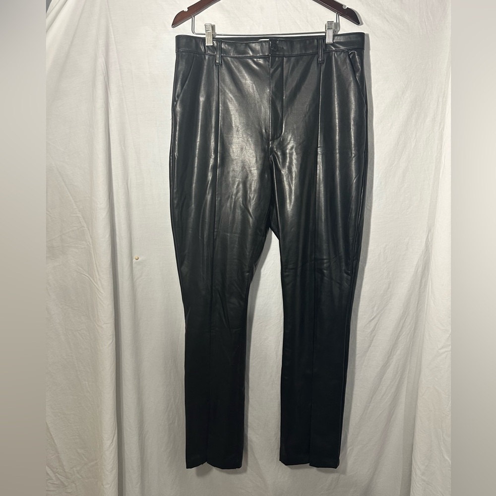 Abercrombie & Fitch faux leather pants